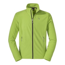 Schöffel Fleece Jacket Cincinnati3 (breathable, quick-drying, warm, 2-way stretch) lime green Men